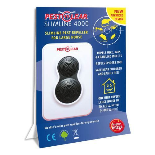 Pestclear 4000 Ultrasonic Pest Repeller - Large House