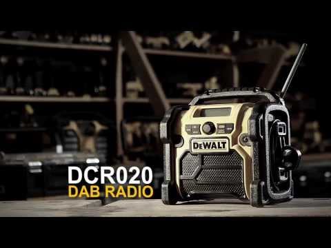 DeWalt XR DAB/FM Compact Radio - Bare Unit