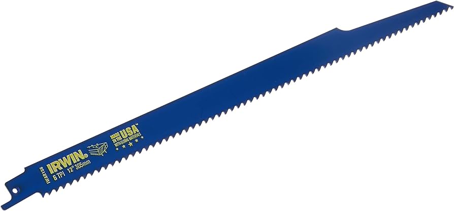 Recip Saw Blade Nail Embedded Wood Cutting 305mm Pack of 5