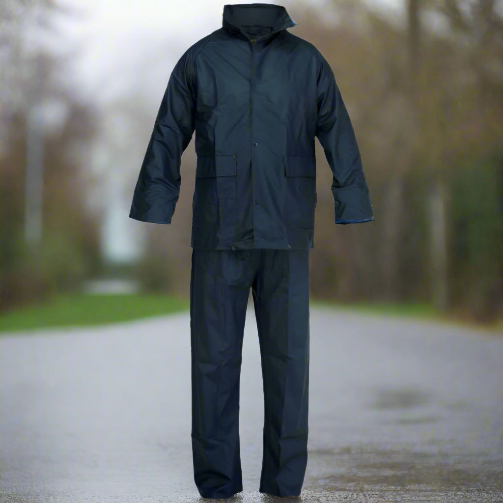 Satexo Rainwear Lightweight Rainsuit – Waterproof Jacket & Trousers Set