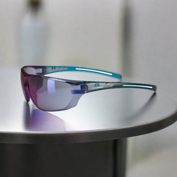 Helium blue AF/AS Safety Glasses