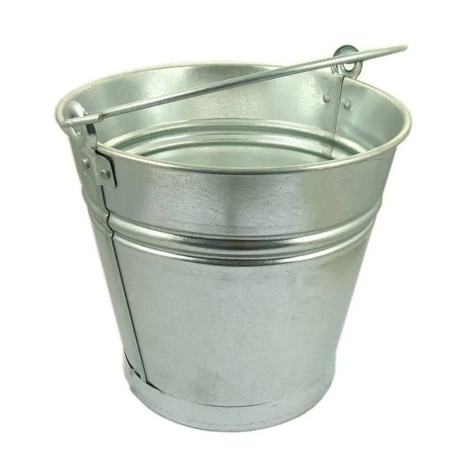13L Galvanised Bucket