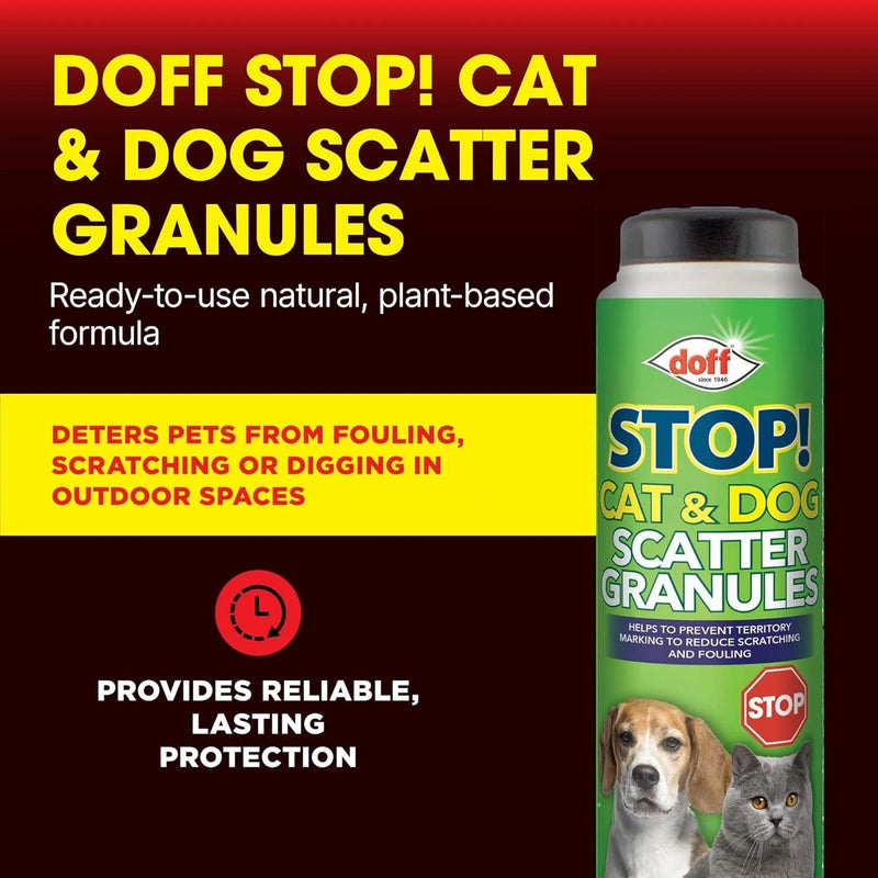 Stop! Cat & Dog Scatter Granules - 700g - O'Tooles Tools