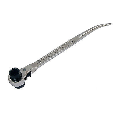 Neilsen Spanner Offer 19/24 mm Scaffold Ratchet Podger wrench