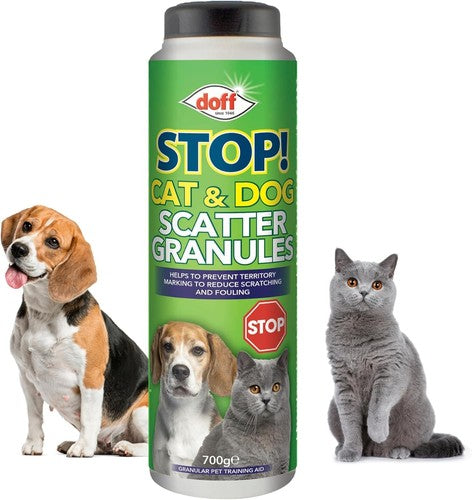 Stop! Cat & Dog Scatter Granules - 700g - O'Tooles Tools
