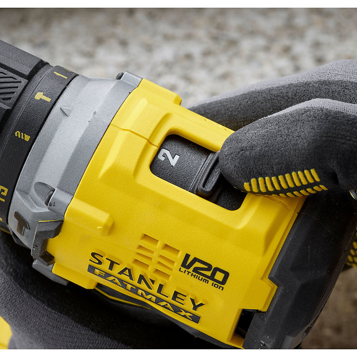 Stanley FatMax 18V Li-ion Combi drill & impact driver with 2x 2AH batteries