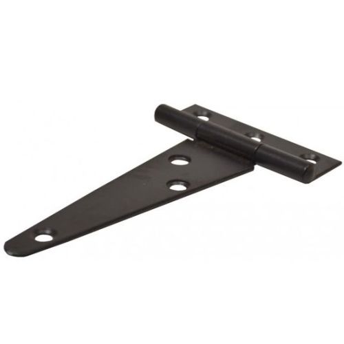 Tee Hinges 100mm Black Pair