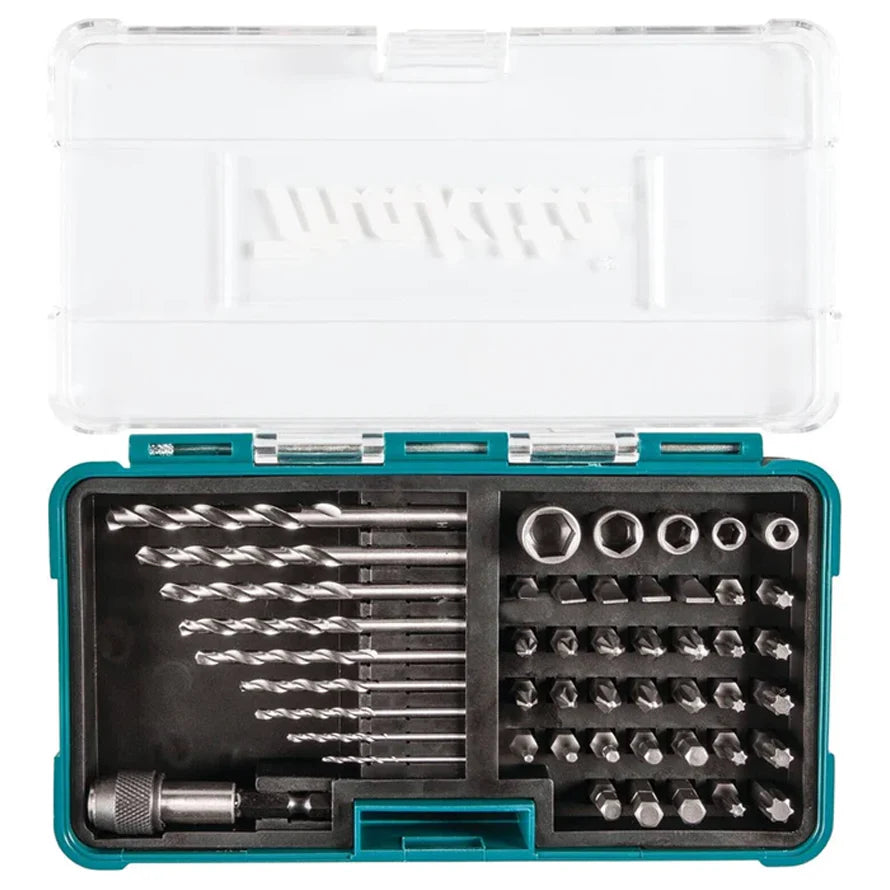Makita Drill, Screwdriver & Socket Set - 48pc