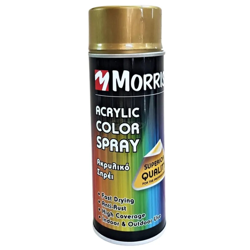 Gold Semi Gloss Acrylic Spray - 400ml