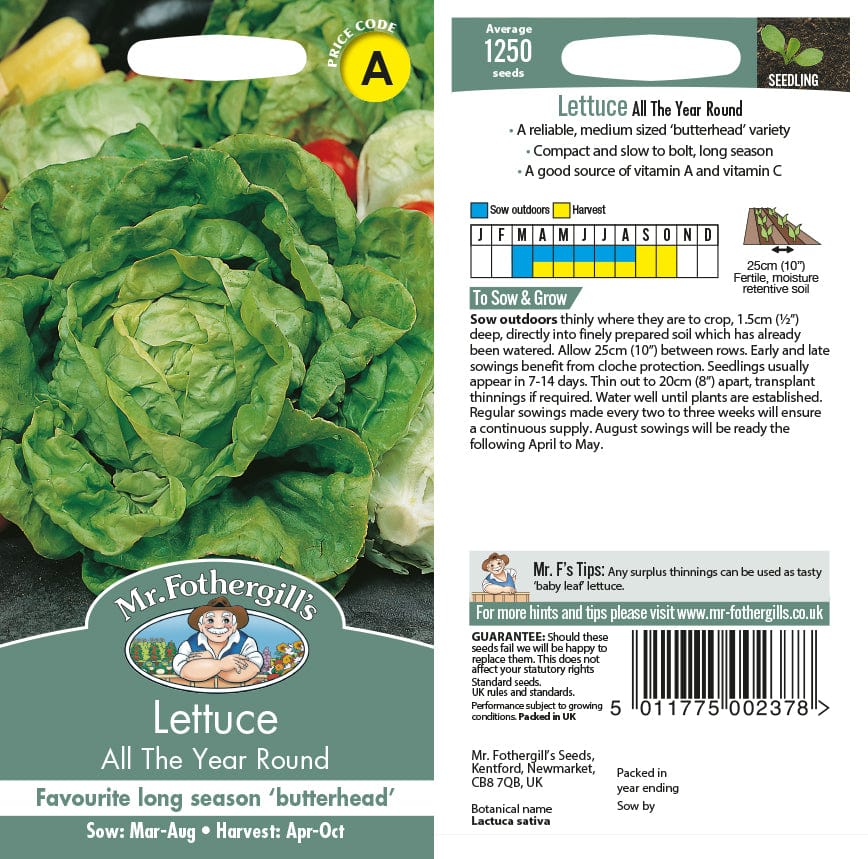 Lettuce All Year Round - O'Tooles Tools