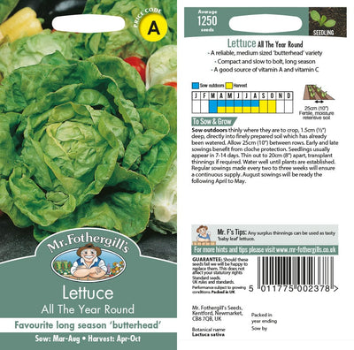 Lettuce All Year Round - O'Tooles Tools