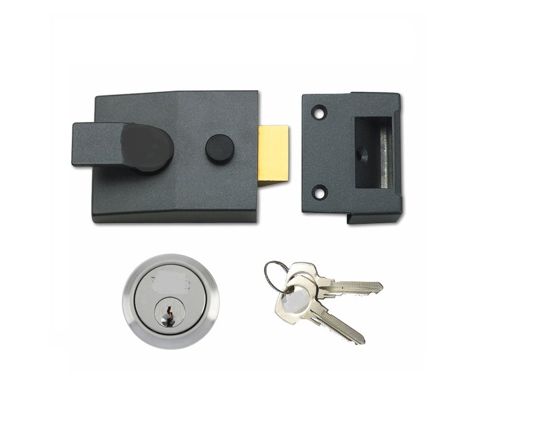 cylinder night latch 60mm backset