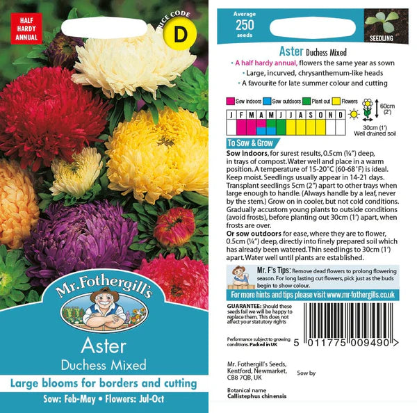 Aster Duchess Mix - O'Tooles Tools