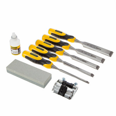 STANLEY 5-16-421 5-Piece DynaGrip Wood Chisel Set - O'Tooles Tools
