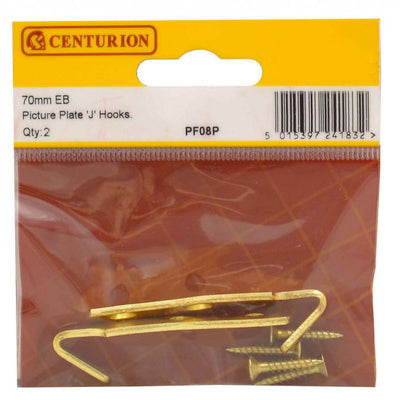 Centurion 70mm J Hook Picture Plate - O'Tooles Tools