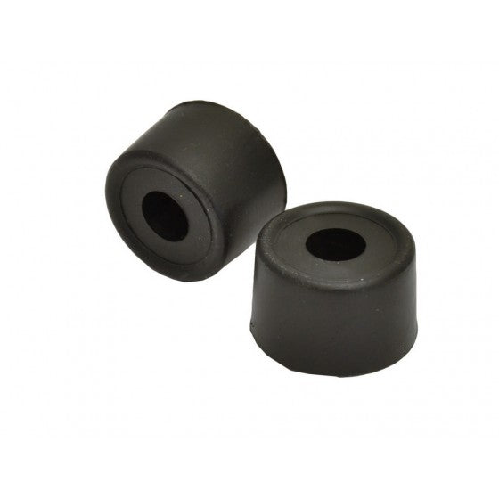 Centurion 35mm Black Plastic Door Stops (Pack of 2)
