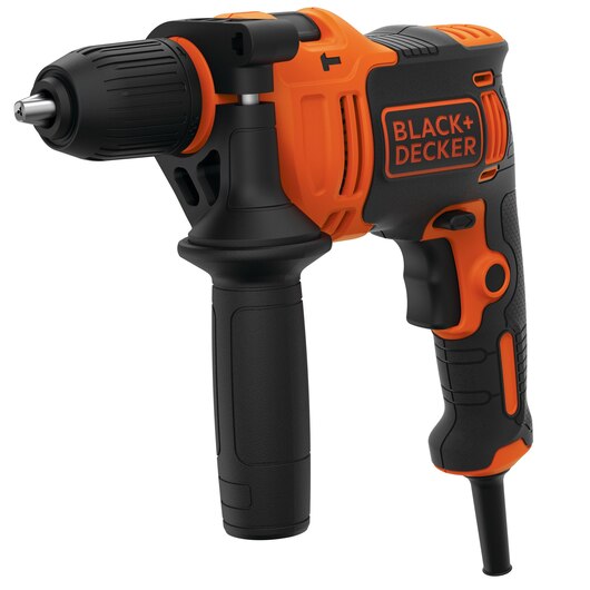 Black + Decker 710W 1 Gear Hammer Drill BEH710K-GB