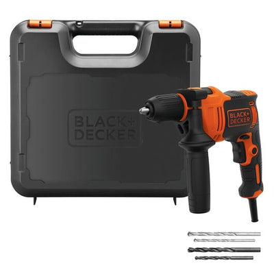 Black + Decker 710W 1 Gear Hammer Drill BEH710K-GB - O'Tooles Tools