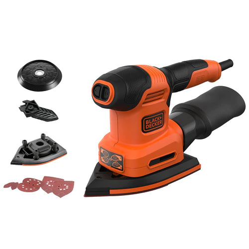 Black+Decker 200W 4-in-1 Multi-Sander BEW200-GB - O'Tooles Tools