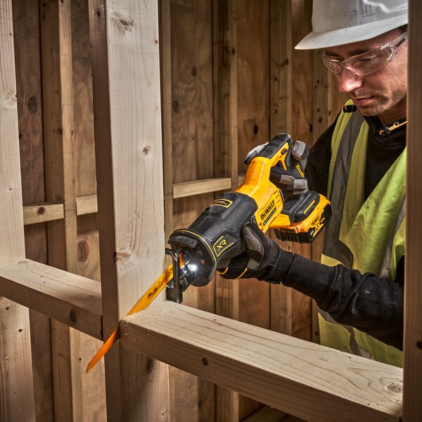 DEWALT 18V Brushless Reciprocating Saw - Bare Unit DCS382N-XJ - O'Tooles Tools