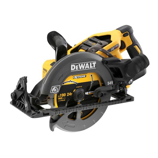 DEWALT 54V XR FLEXVOLT 190mm High Torque Circular Saw - 2 X 6Ah DCS577T2-GB - O'Tooles Tools