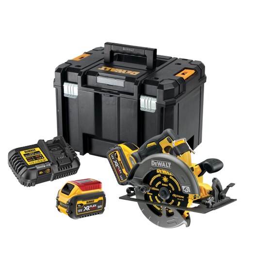 DeWALT 54V XR FLEXVOLT Circular Saw - 2 X 6Ah (190mm) DCS578T2-GB