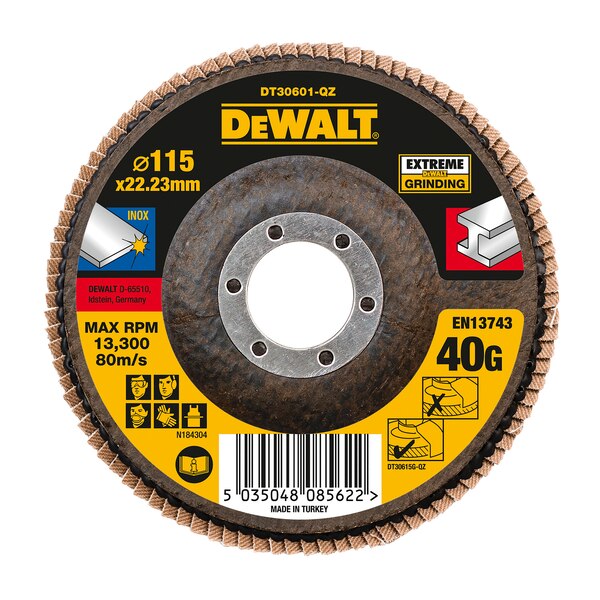 DEWALT EXTREME FLAP DISCS - O'Tooles Tools