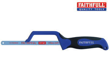 Faithfull Mini Hacksaw With Blade FAIHSMINI300 - O'Tooles Tools