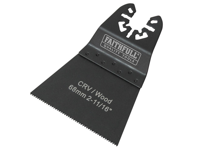 Faithfull Flush Cut Wood Blade Side Set 68mm CRV FAI MFW68 - O'Tooles Tools