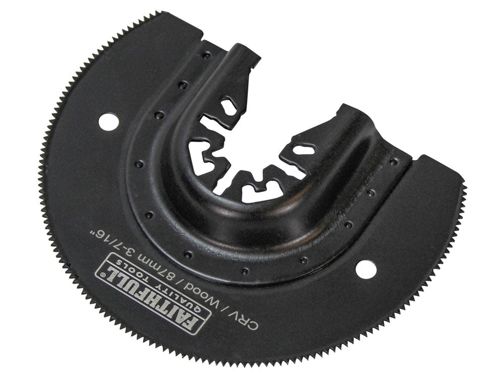 Faithfull Radial Blade Wood Wavy 87mm