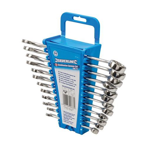 Silverline Combination Spanner Set 12pce 8 - 19mm SP1236 - O'Tooles Tools