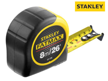 Stanley FatMax® BladeArmor® Tape 8m/26ft STA033726 - O'Tooles Tools
