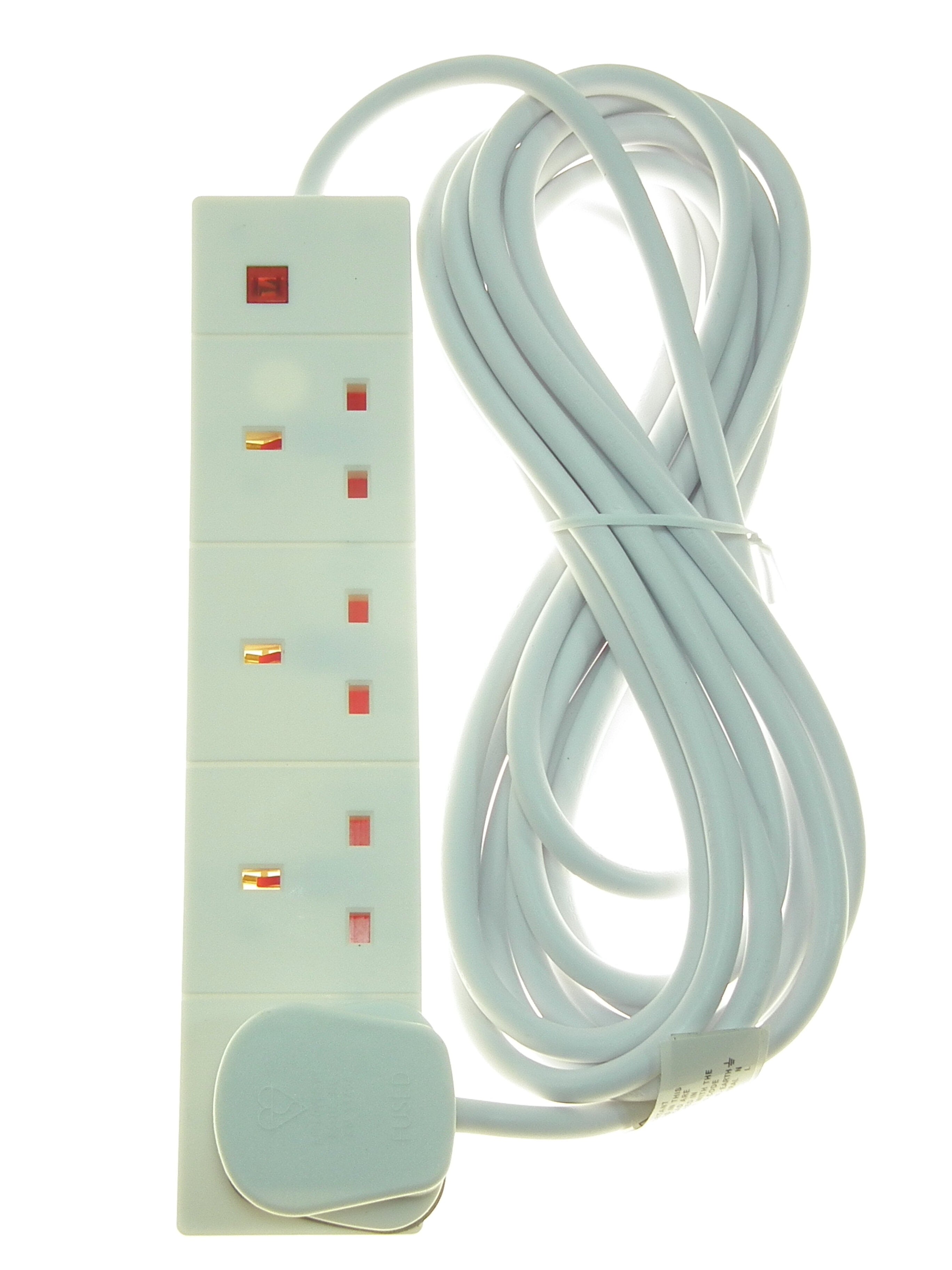 Powermaster 4 Gang 5 Meter 13Amp Extension Lead