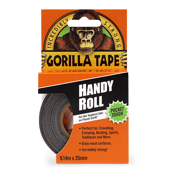 Gorilla Tape Handy Roll - Black