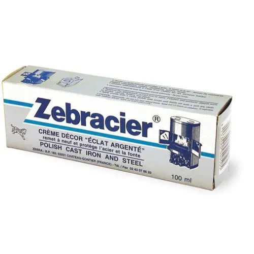 Zebracier Cast Iron & Steel Polish - 100g - O'Tooles Tools